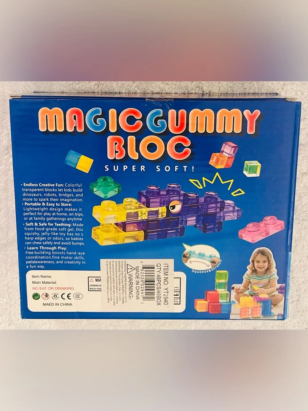 Squishy Magic Gummy Bloc!